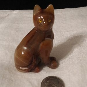 Rare zuni Superior Agate carving